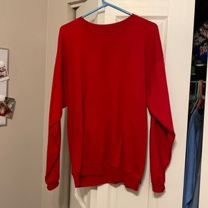 Hanes plain sweatshirt!!